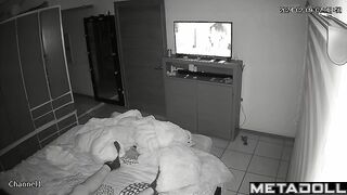 Georgeouse Finnish brunette mom gives her husband a blowjob