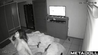 Georgeouse Finnish brunette mom gives her husband a blowjob