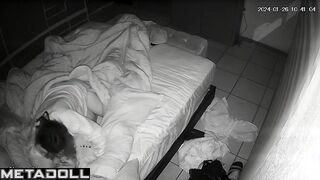Fat Israeli brunette step-mom sex at home hidden IP cam