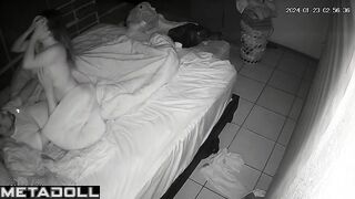 Naughty Scottish brunette wife gets fucked on the floor live HD