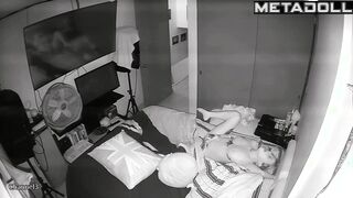 Perverse Dutch blonde mom masturbates while dreaming of pussy licking porn