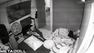 Perverse Dutch blonde mom masturbates while dreaming of pussy licking porn