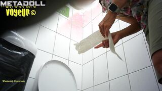 Wandering Voyeur - Public Toilet-272