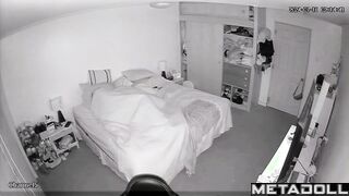 Mature American blonde mature wife used to sex hidden IP cam