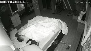 Threesome amateur sex with two British brunettes