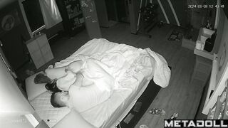 Threesome amateur sex with two British brunettes