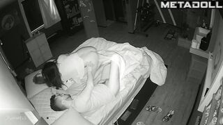 Threesome amateur sex with two British brunettes