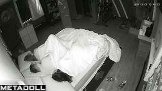 Threesome amateur sex with two British brunettes
