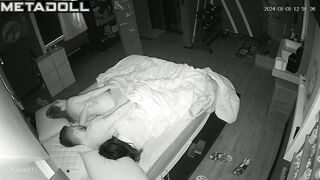 Threesome amateur sex with two British brunettes