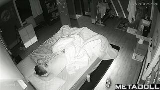 French Swingers are having sex and waiting for their girlfriend to join them now