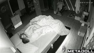 French Swingers are having sex and waiting for their girlfriend to join them now