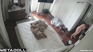 French Milf masturbates her fat pussy