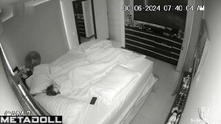 Latina teenage girl rides a mature man