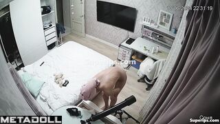 Naked Ukrainian teenage girl in her room