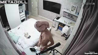 Naked Ukrainian teenage girl in her room