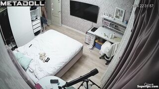 Naked Ukrainian teenage girl in her room