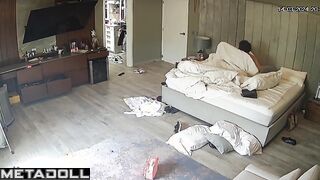 Real Ukrainian married coiple fuck before going to sleep live stream