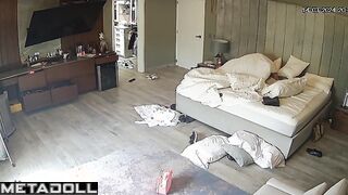 Real Ukrainian married coiple fuck before going to sleep live stream