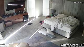 Big tits British blonde MILF fucks with her boss spy cam