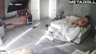 Big tits British blonde MILF fucks with her boss spy cam