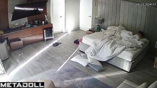 Big tits British blonde MILF fucks with her boss spy cam