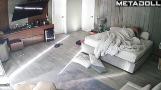 Big tits British blonde MILF fucks with her boss spy cam