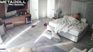 Big tits British blonde MILF fucks with her boss spy cam