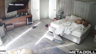 Big tits British blonde MILF fucks with her boss spy cam