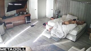 Big tits British blonde MILF fucks with her boss spy cam