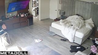 Chunky Australian blonde step-mom used to sex voyeur cam