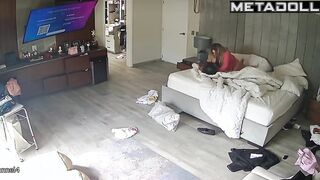 Chunky Australian blonde step-mom used to sex voyeur cam