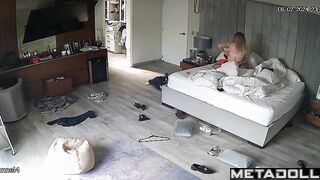 Big ass Turkish blonde student girl gets fucked on the floor hidden camera