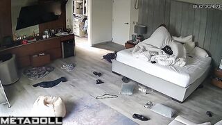 Big ass Turkish blonde student girl gets fucked on the floor hidden camera