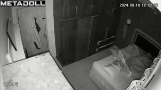 Cheating New Zealander brunette step-mom gets fucked on the floor spy cam record