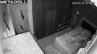 Cheating New Zealander brunette step-mom gets fucked on the floor spy cam record