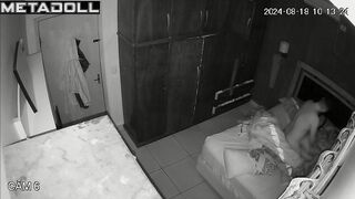 Cheating New Zealander brunette step-mom gets fucked on the floor spy cam record