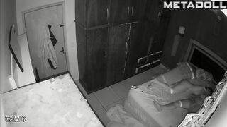 Cheating New Zealander brunette step-mom gets fucked on the floor spy cam record