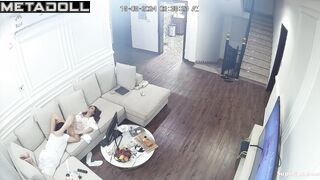 Beautiful Arab woman rides her husband