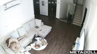 Beautiful Arab woman rides her husband