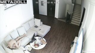 Beautiful Arab woman rides her husband