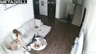 Beautiful Arab woman rides her husband