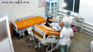 Vaginal exam women in maternity hospital 16