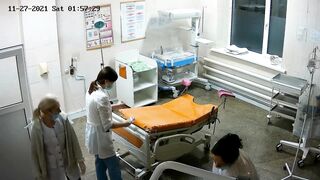 Vaginal exam women in maternity hospital 24