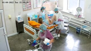 Vaginal exam women in maternity hospital 27