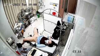 Real hidden camera in gynecological cabinet 27