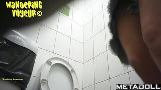 Wandering Voyeur - Public Toilet-278