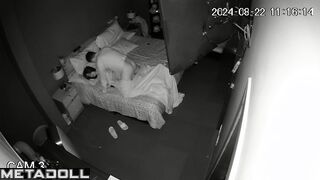 Amazing amateur couple fuck before going to sleep hidden camera