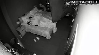 Amazing amateur couple fuck before going to sleep hidden camera