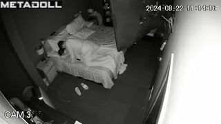 Amazing amateur couple fuck before going to sleep hidden camera
