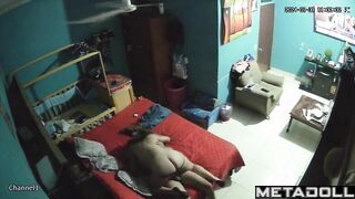 My friend's parents having sex in their bed live